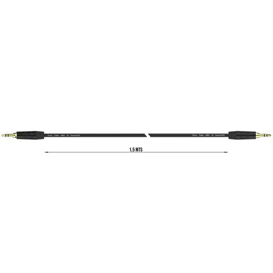 FactorFLEX Cable señal 1,5 m con 2 mini Jack 35 mmconectores REAN