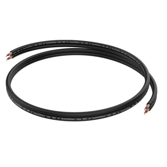 FactorFLEX Cable señal 3 m 2 RCA a 2 Jack 1/4 con