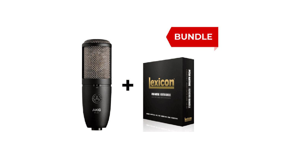 AKG P420 PERCEPTION Micrófono Cardioide + Plugin PCM Native Reverb - Lexicon*