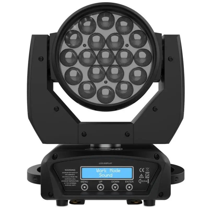 Kit 2 Cabezas Audibax Iowa Pix 300 + FlightcaseDoble a Medida