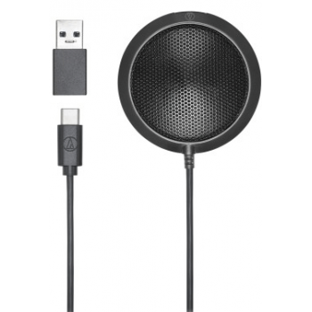 AUDIO TECHNICA ATR4697 USB Micrófono De Superficie De Condensador Omnidireccional