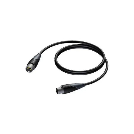 PROCAB CABLE DMX 3P XLR MACHO-XLR 3P HEMBRA DE 5 MTS