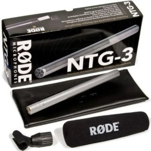 Rode NTG3 Micrófono de cañón para broadcast