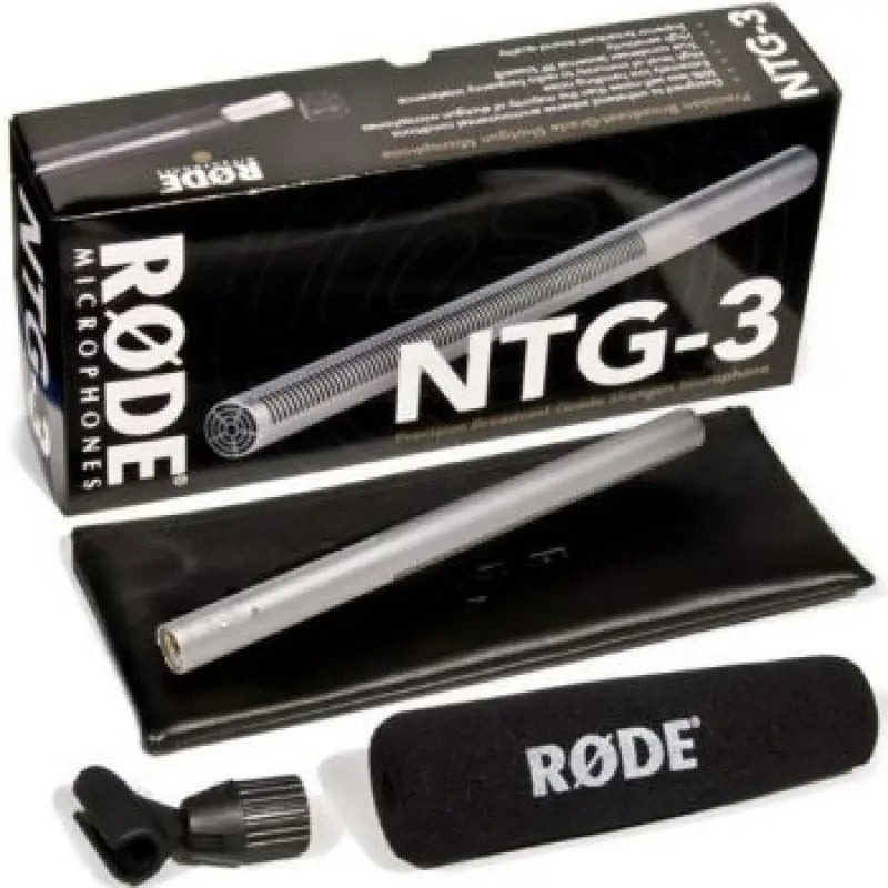 Rode NTG3 Micrófono de cañón para broadcast