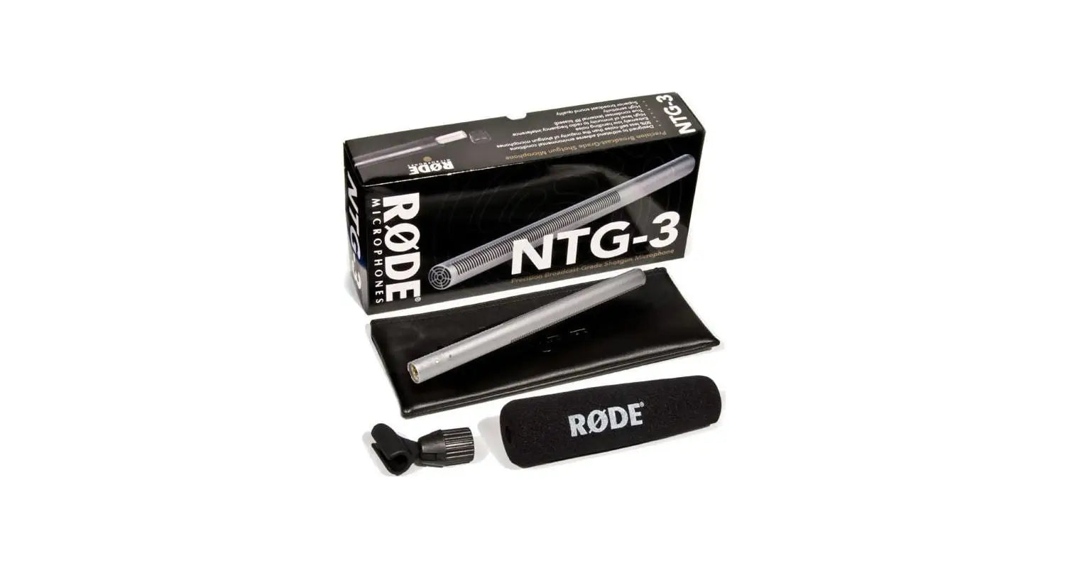 Rode NTG3 Micrófono de cañón para broadcast