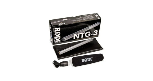 Rode NTG3 Micrófono de cañón para broadcast
