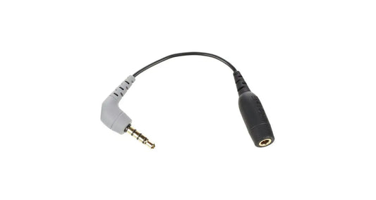 Rode SC 4 Cable Adaptador de cable blindado SMARTPHONE. Toma TRS 3.5mm y conector TRRS Acodado 3.5mm