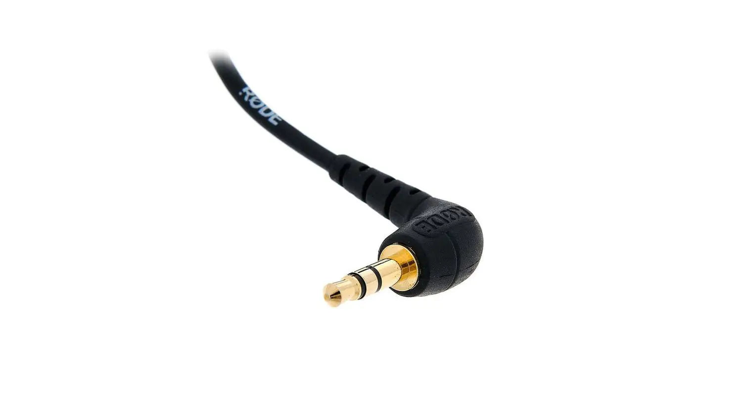 Rode SC2 Cable Adaptador Minijack TRS 3,5 mm Acodado a Minijack TRS 3,5 mm Acodado