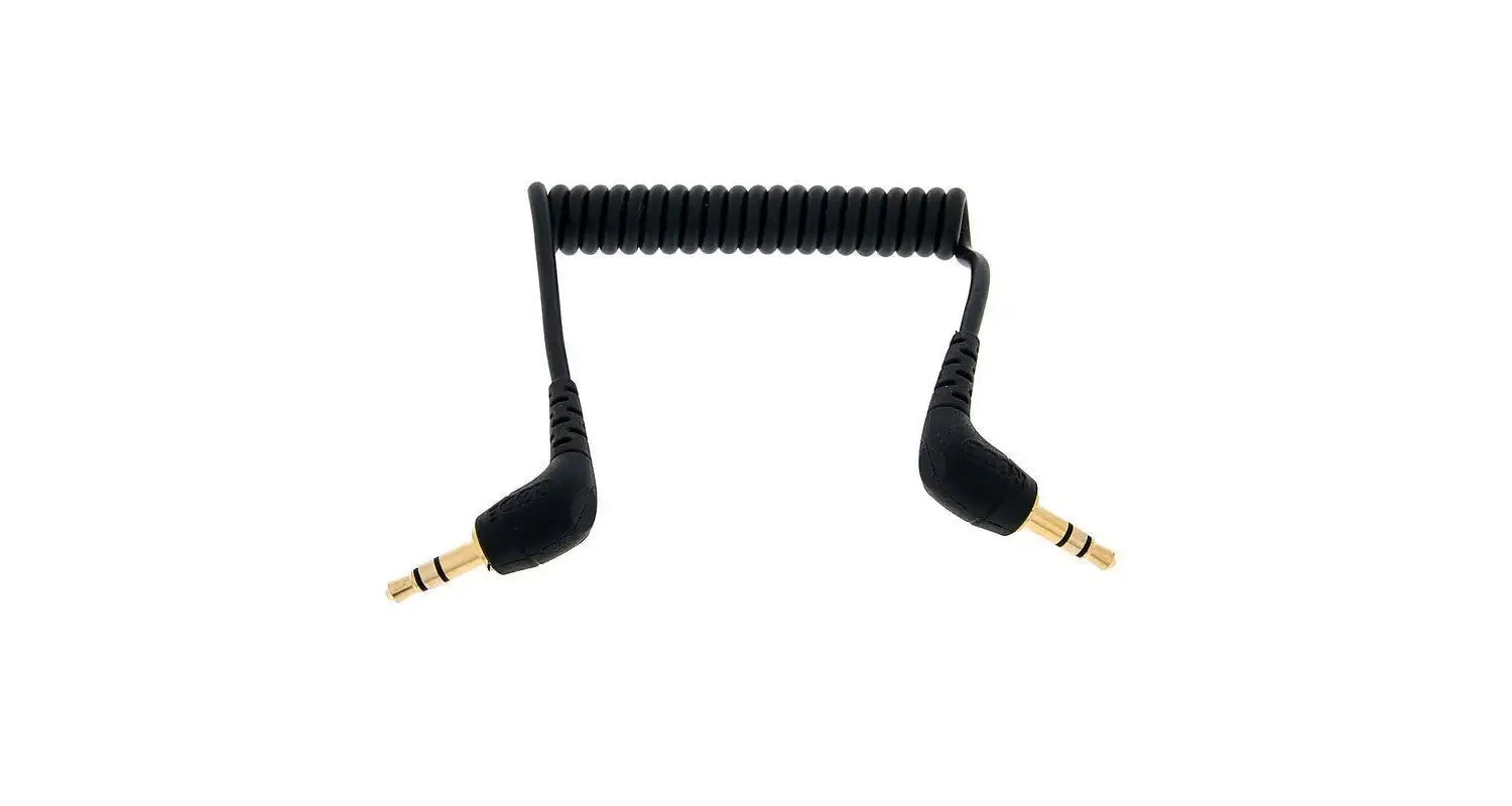 Rode SC2 Cable Adaptador Minijack TRS 3,5 mm Acodado a Minijack TRS 3,5 mm Acodado