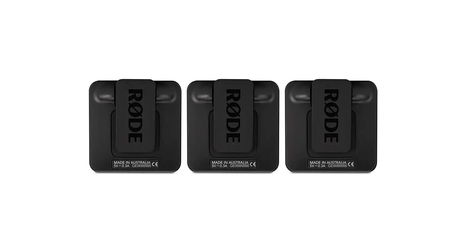 RODE Wireless GO II Sistema de Micrófono Digital Inalámbrico + 2 Rode Lavalier Go