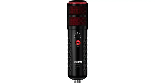 RodeX XDM-100 USB-C Micrófono Dinámico con DSP Avanzado para Streamers y Gamers