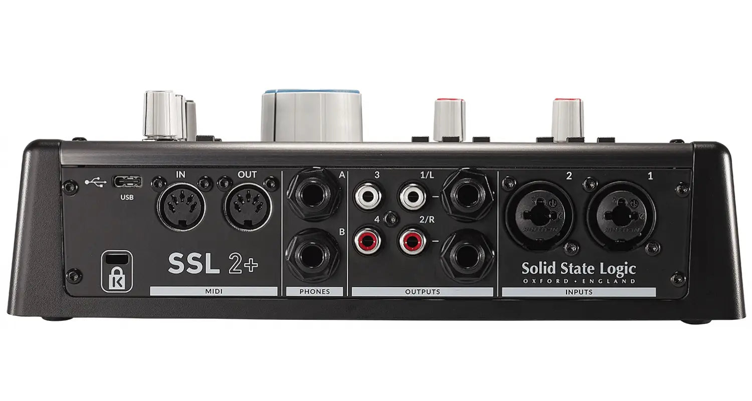 SSL 2+ Interfaz de audio USB-C de 2x4