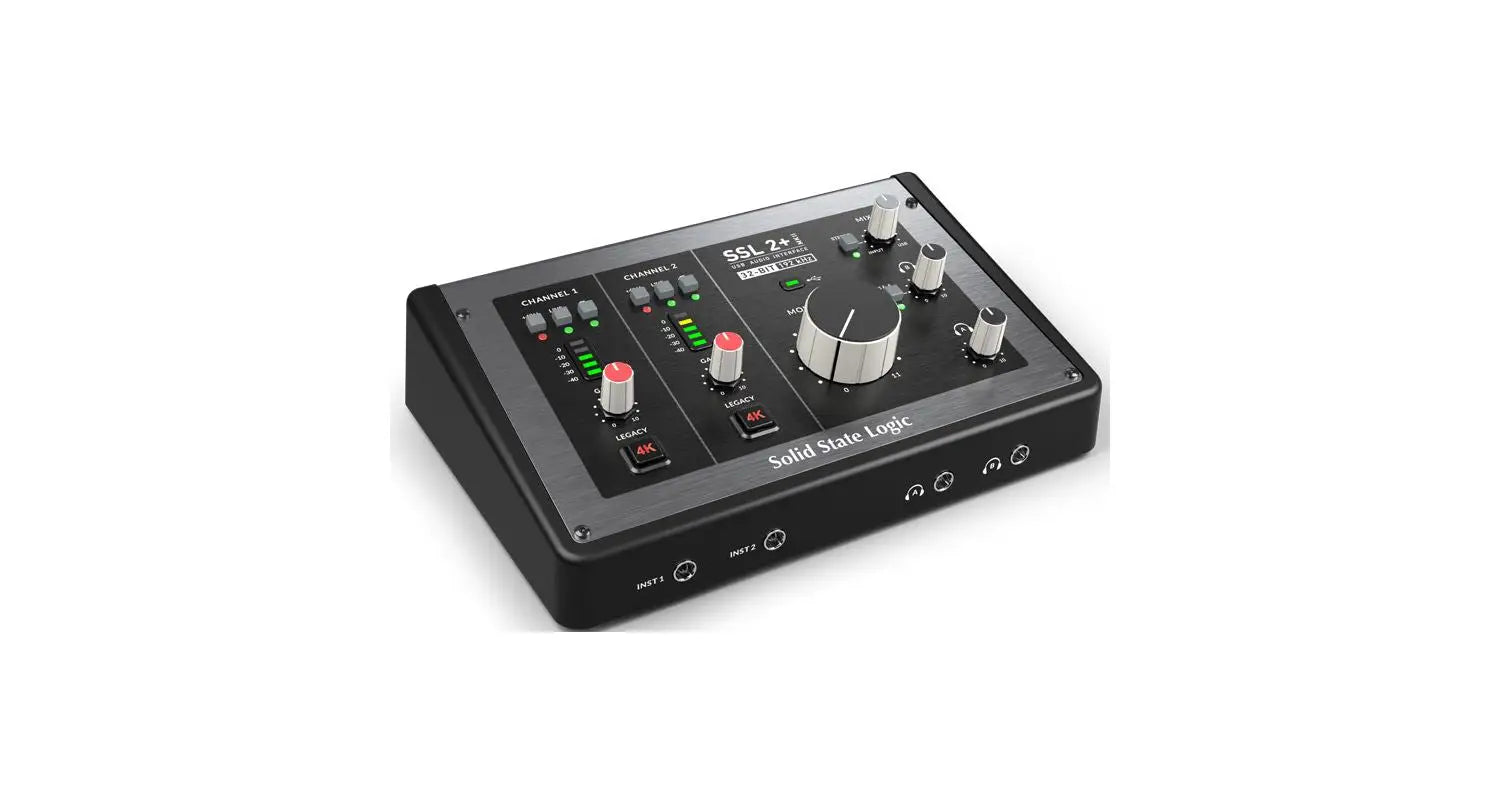 SSL 2+ Mk2 Interfaz de audio USB-C de 2x4