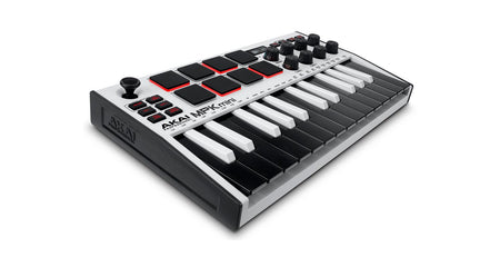 AKAI MPK MINI MK3 White Teclado Controlador Midi con Software MPC Beats