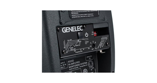 GENELEC 8020D PM Monitor de Estudio Amplificado. Negro
