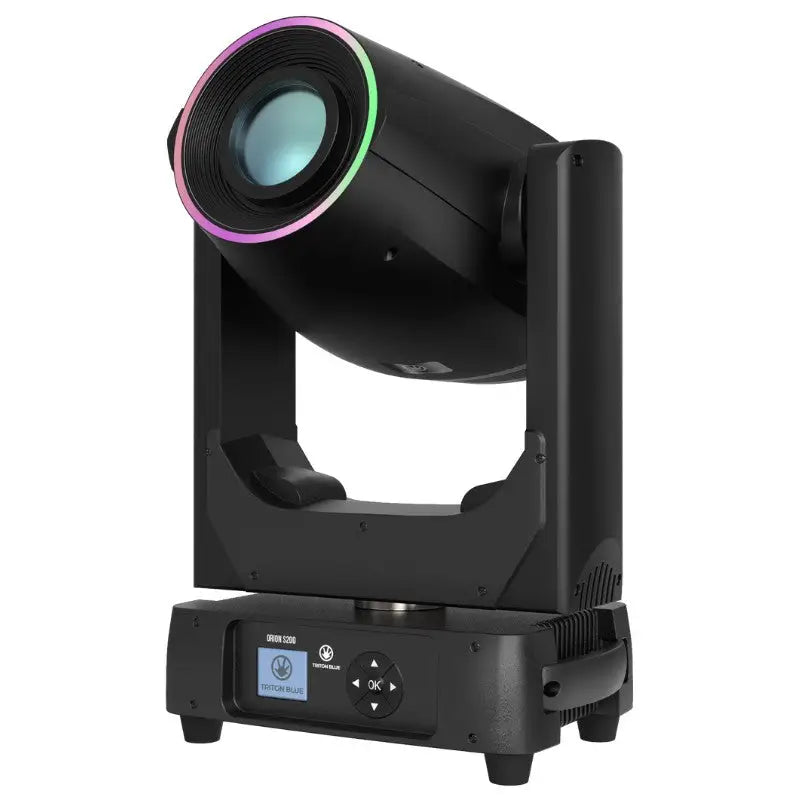 TRITON-BLUE Orion S200 CABEZA MOVIL SPOT 1 LED 200W + LED RING Angulo salida 15º