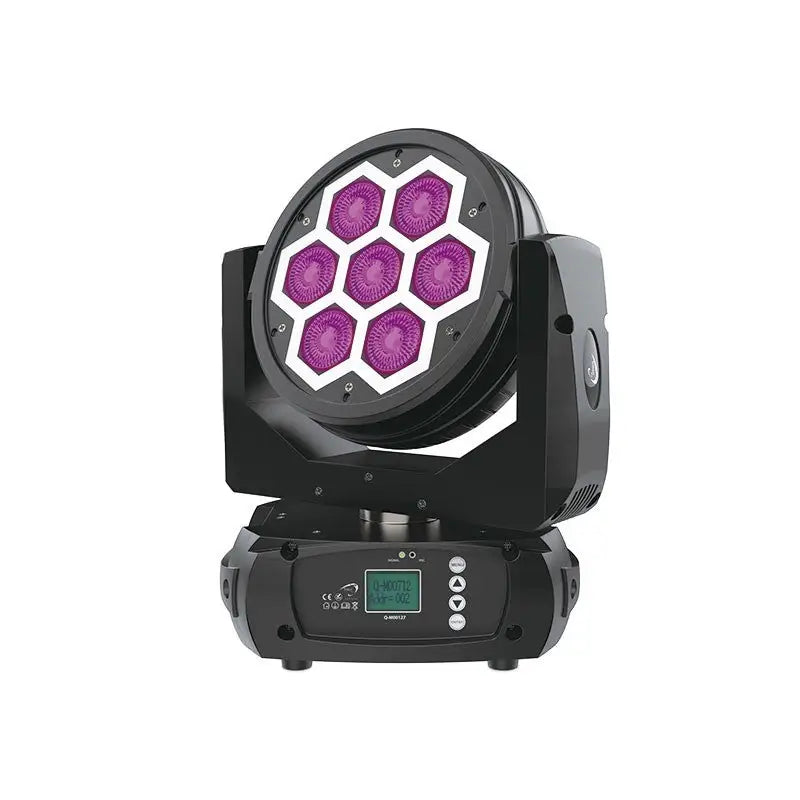 TRITON-BLUE Orion W84 Neon Cabeza movil PIXEL PAR ED 12W RGBW + Efecto neon